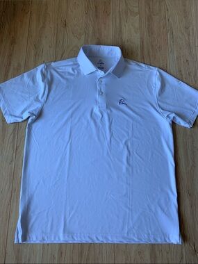 Rhoback Men’s Polo Shirt in white